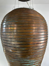 Beehive Copper Hanging Light, Extra Large, Contemporary